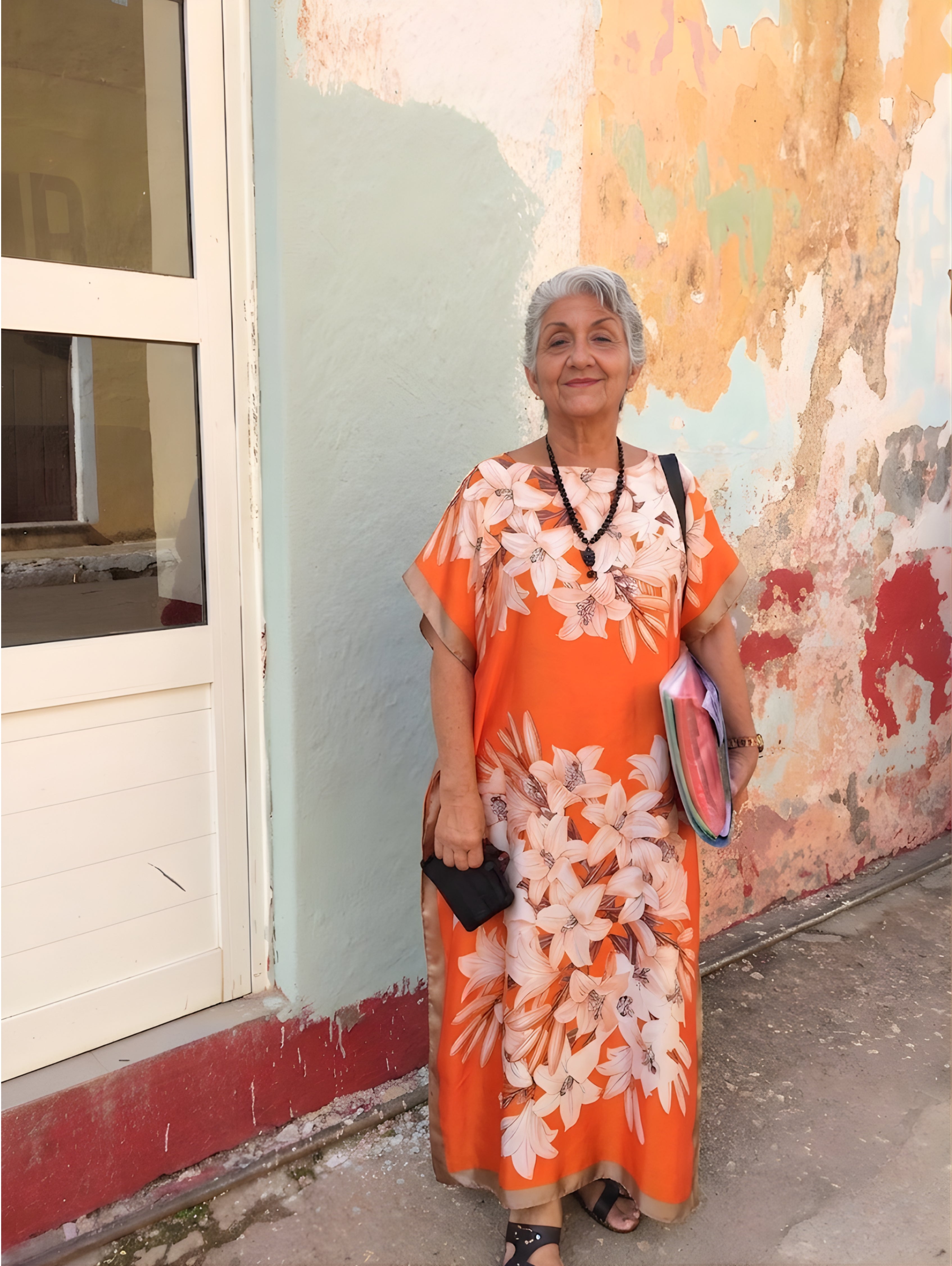 Orange Bloom Muu